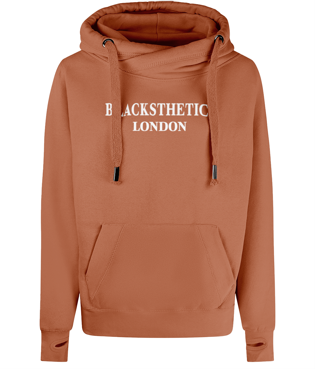 BLACKSTHETICS LONDON - Cross Neck Hoodie