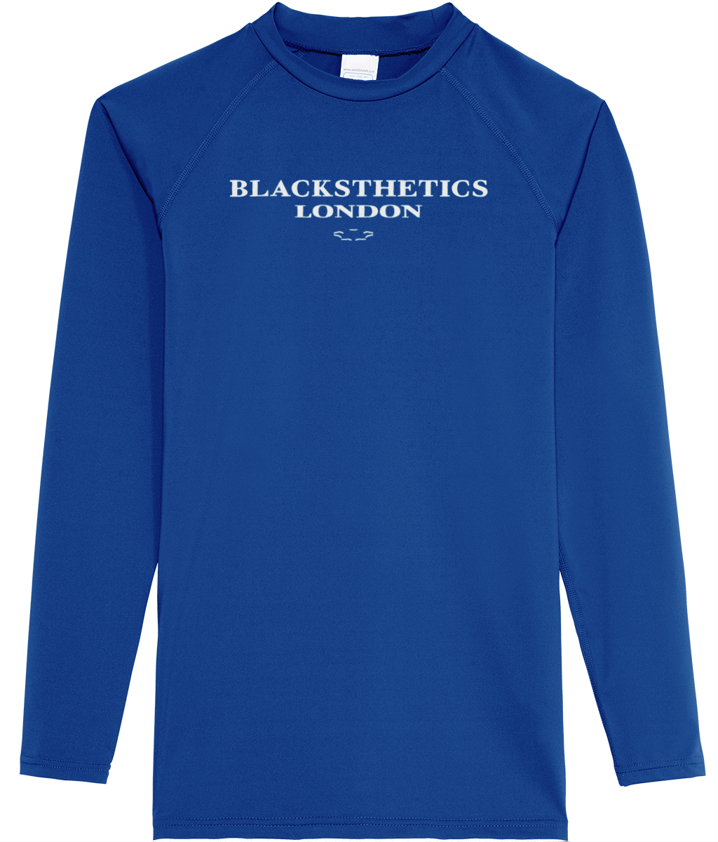 BLACKSTHETICS LONDON - Long Sleeve Polyester Lightweight Top