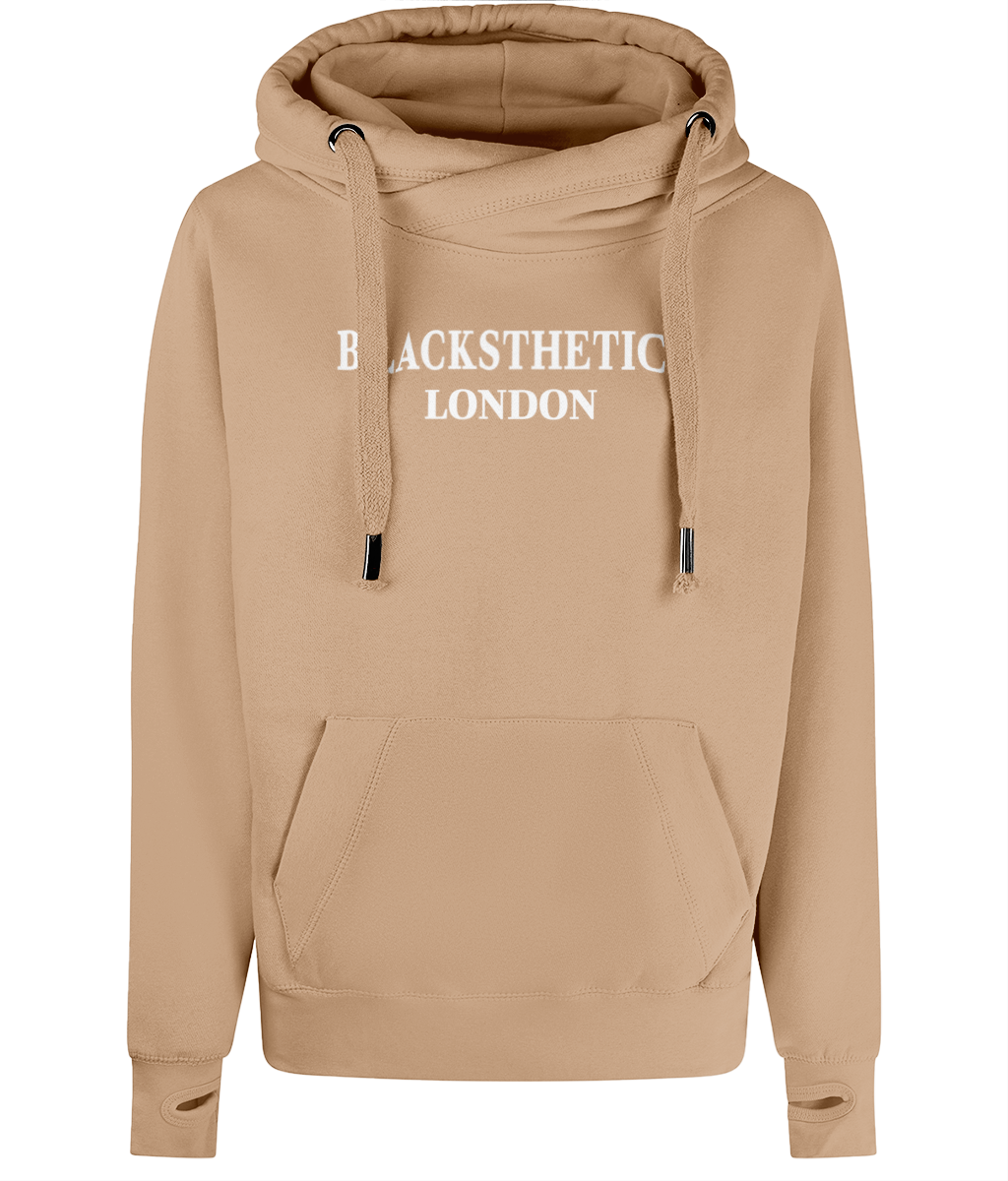 BLACKSTHETICS LONDON - Cross Neck Hoodie