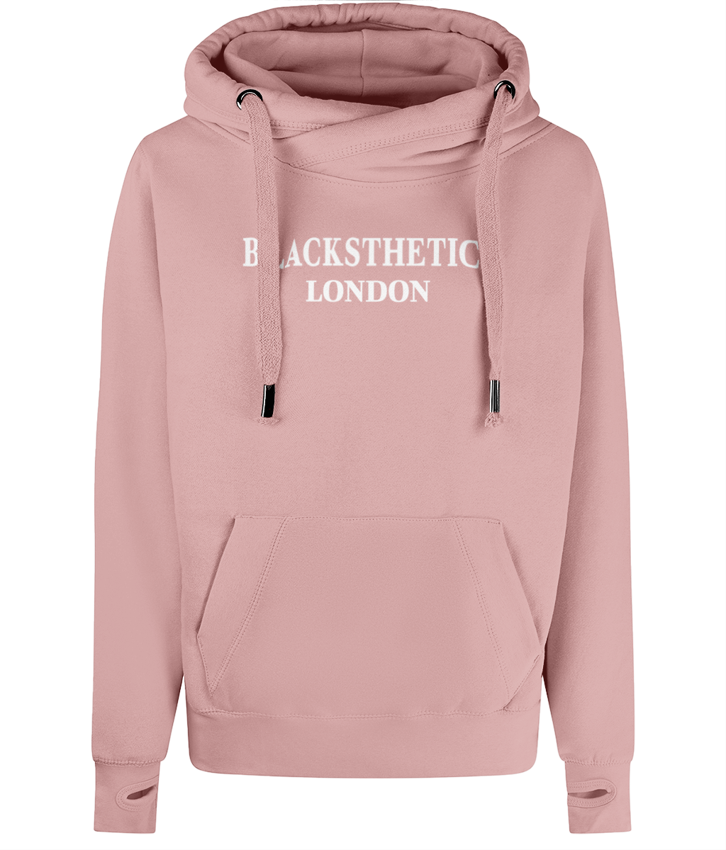 BLACKSTHETICS LONDON - Cross Neck Hoodie