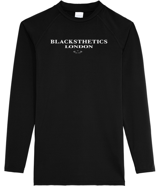BLACKSTHETICS LONDON - Long Sleeve Polyester Lightweight Top