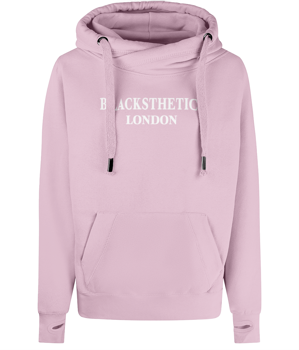 BLACKSTHETICS LONDON - Cross Neck Hoodie