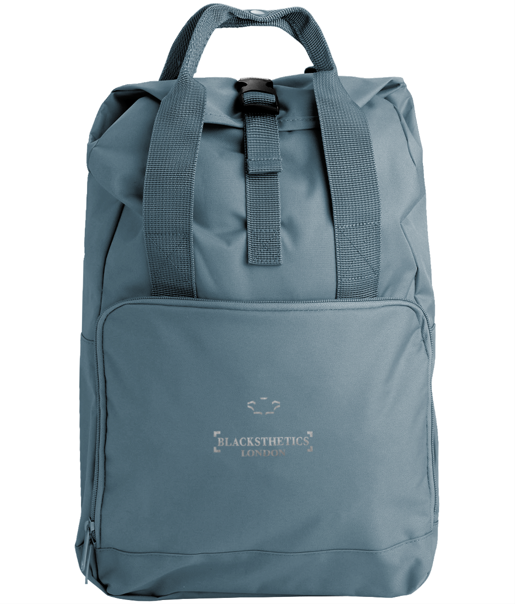 BLACKSTHETICS LONDON - Twin Handle Roll-Top Backpack