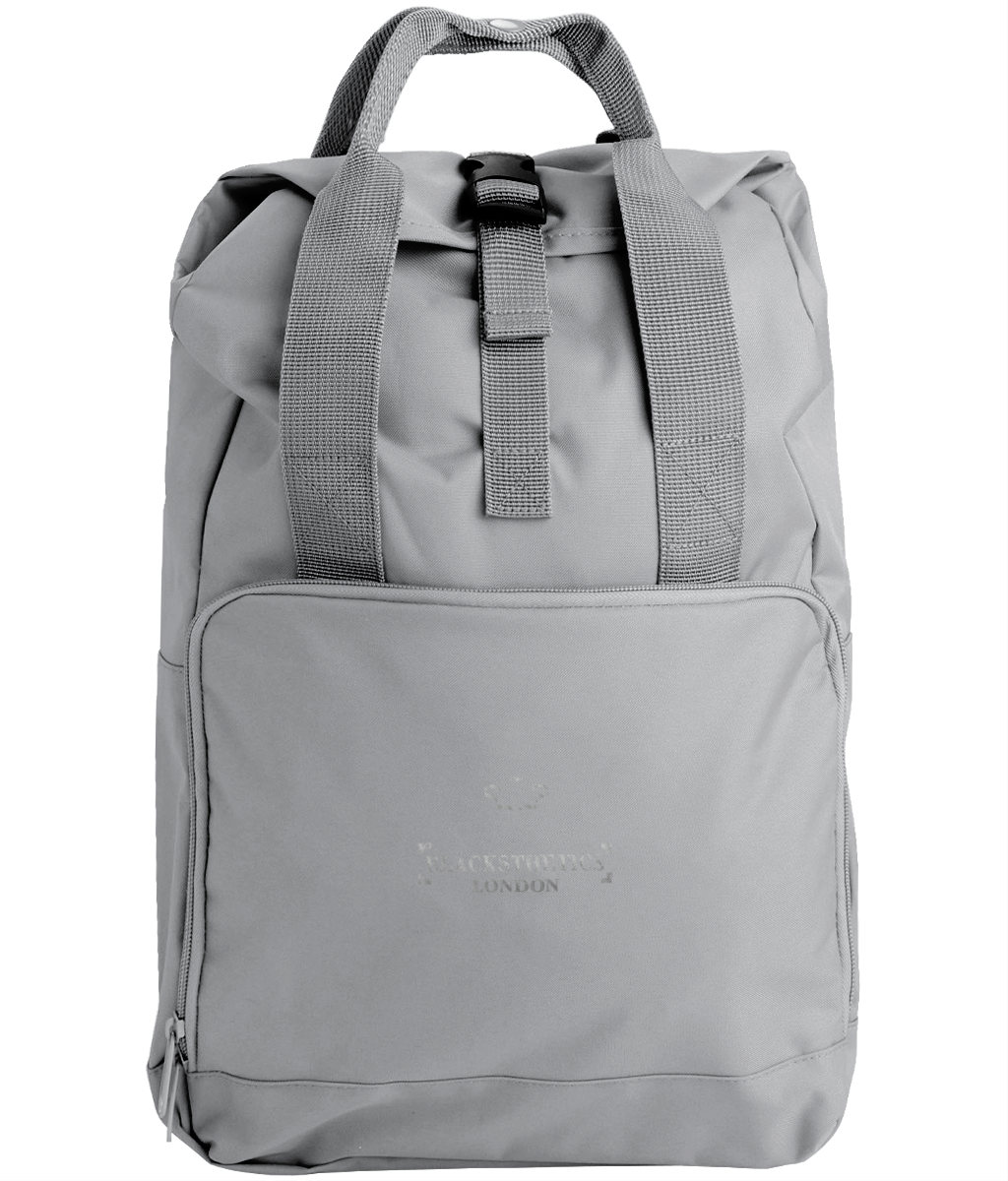 BLACKSTHETICS LONDON - Twin Handle Roll-Top Backpack