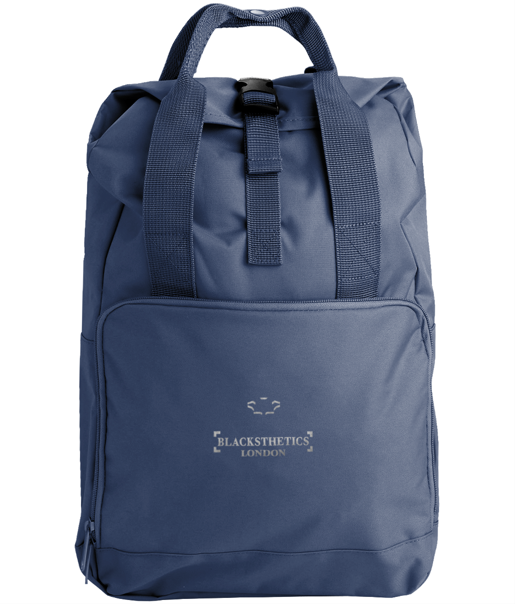 BLACKSTHETICS LONDON - Twin Handle Roll-Top Backpack