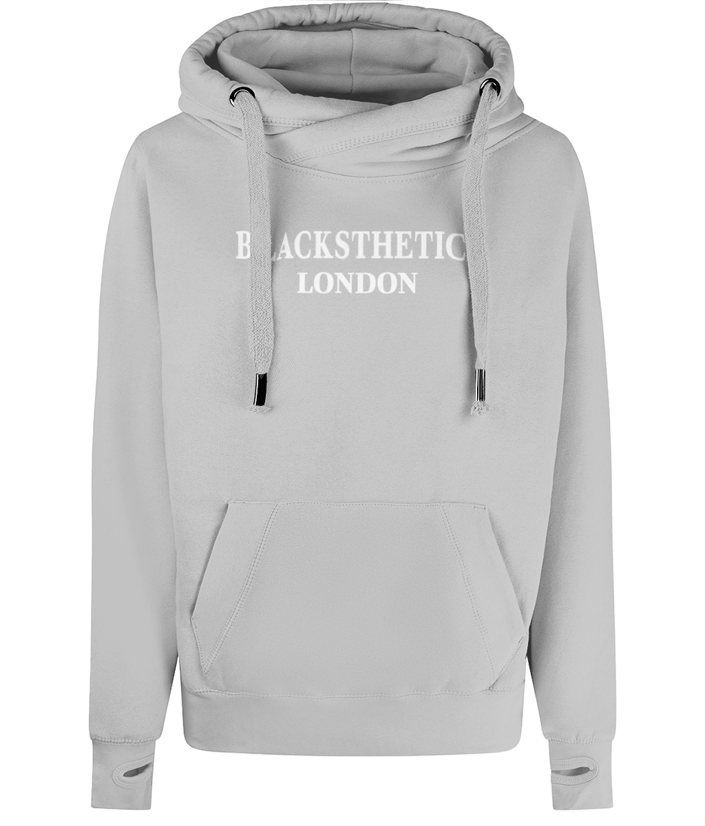 BLACKSTHETICS LONDON - Cross Neck Hoodie