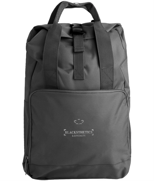 BLACKSTHETICS LONDON - Twin Handle Roll-Top Backpack